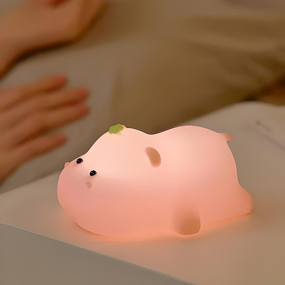 Veilleuse Hippopotame Rechargeable