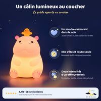 Veilleuse Hippopotame Rechargeable pour Bébé – avantages et avis clients