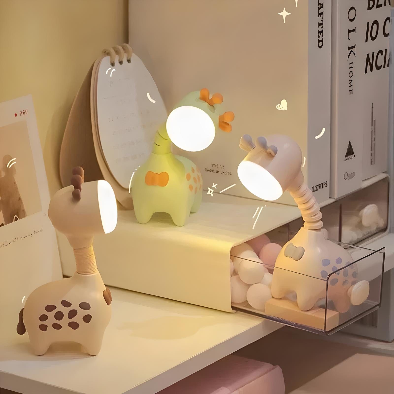 Veilleuse Lampe Girafe