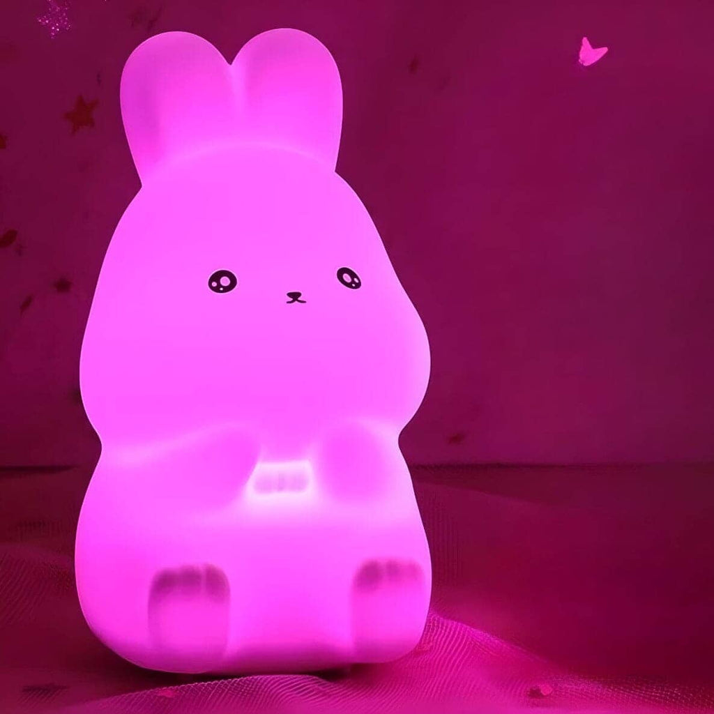 Veilleuse Lapin Arc-en-Ciel
