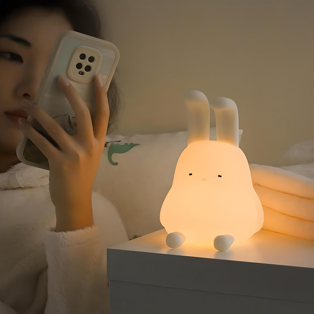 Veilleuse Lapin en Silicone