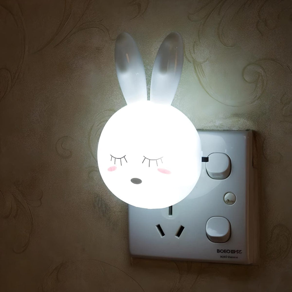 Veilleuse Lapin Prise Blanc
