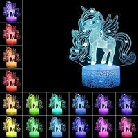 Veilleuse Licorne 3D