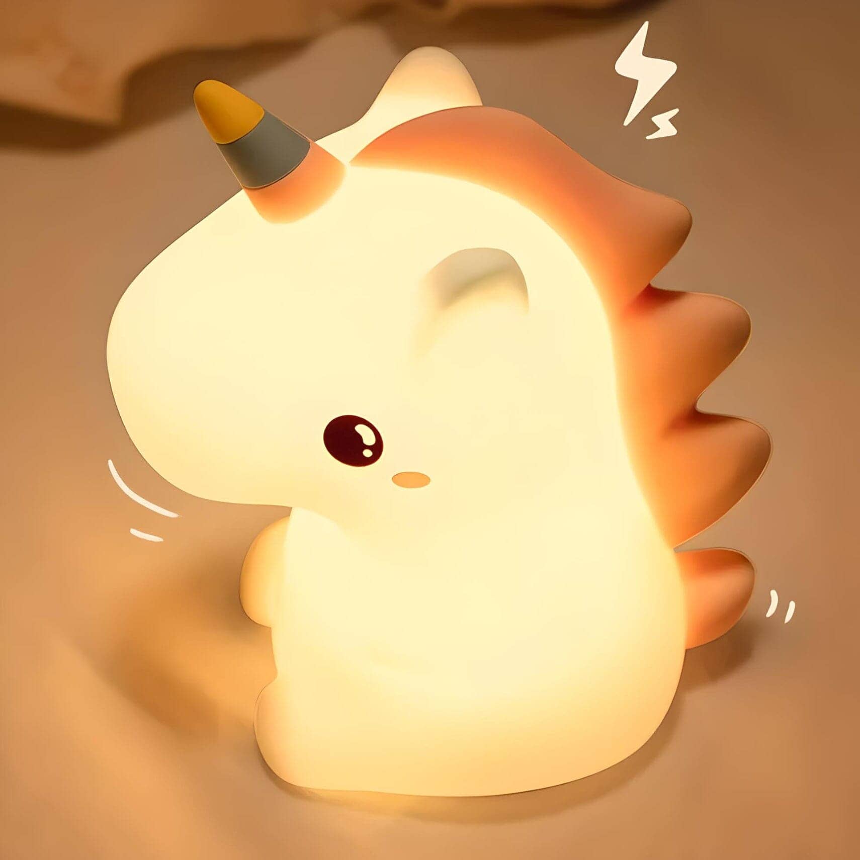 Veilleuse Licorne en Silicone