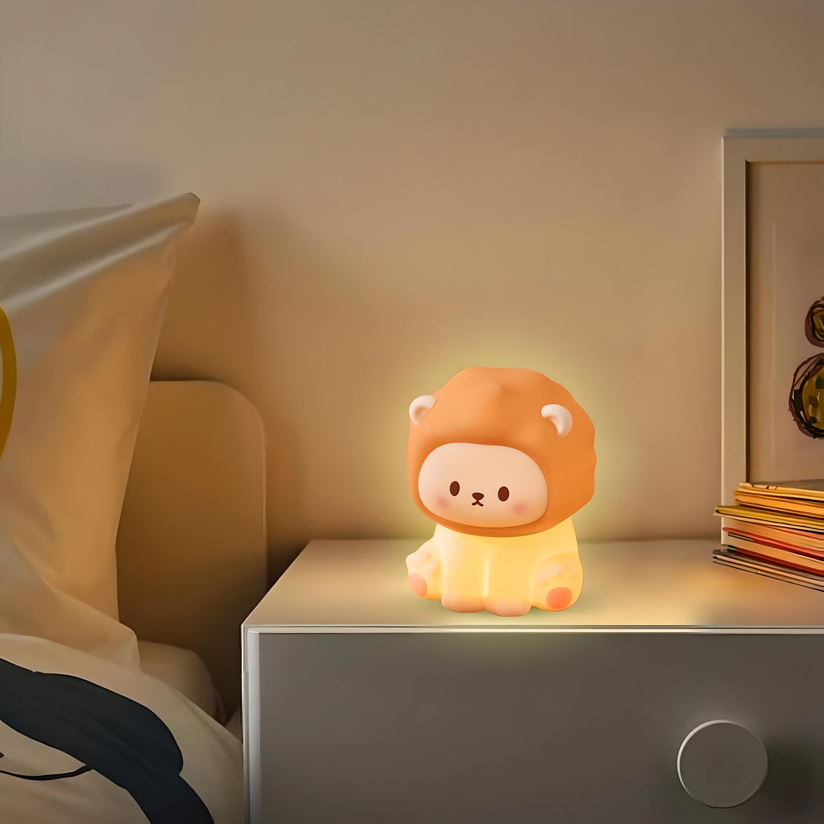 Veilleuse Lion Rechargeable
