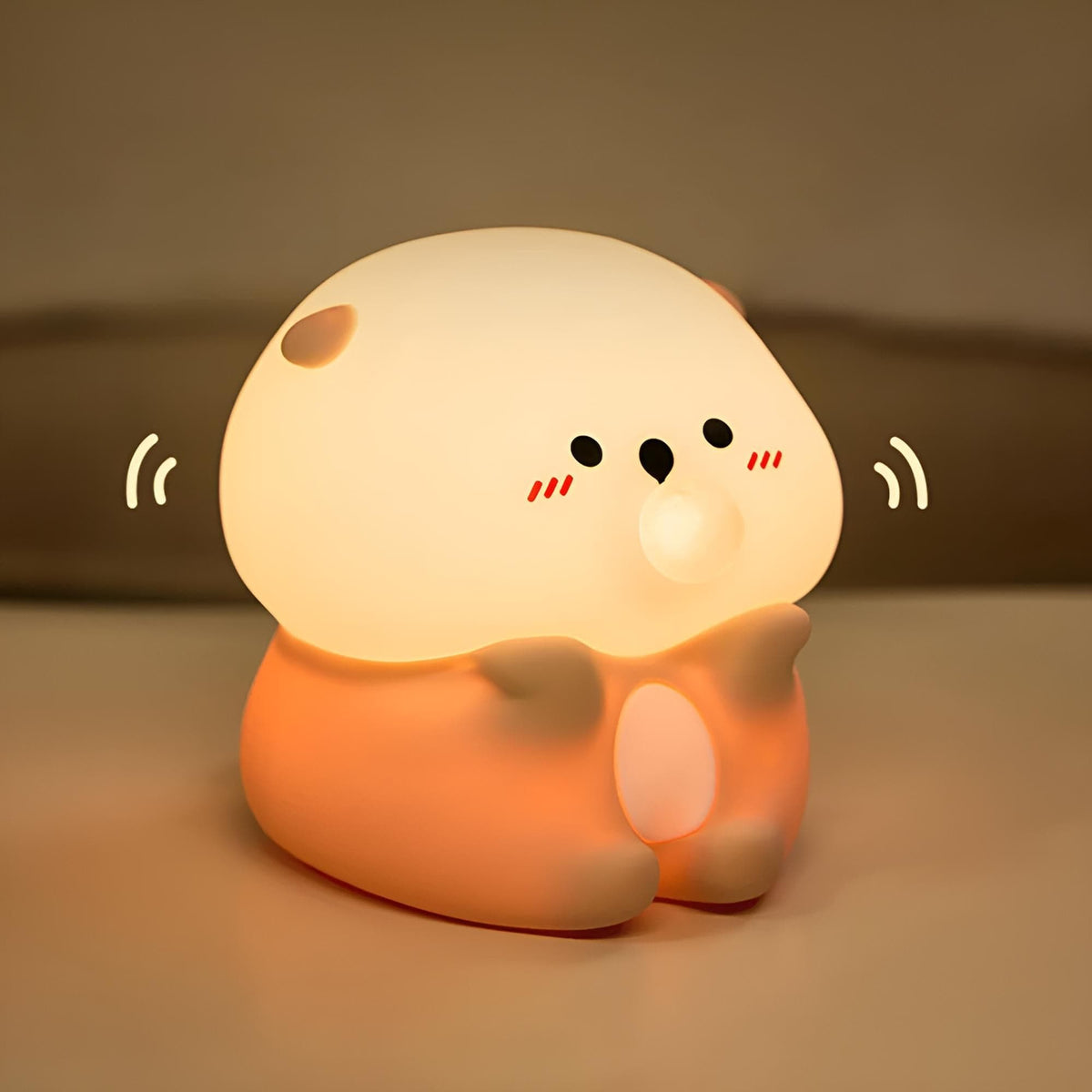 Veilleuse Loutre en Silicone LED Nomade