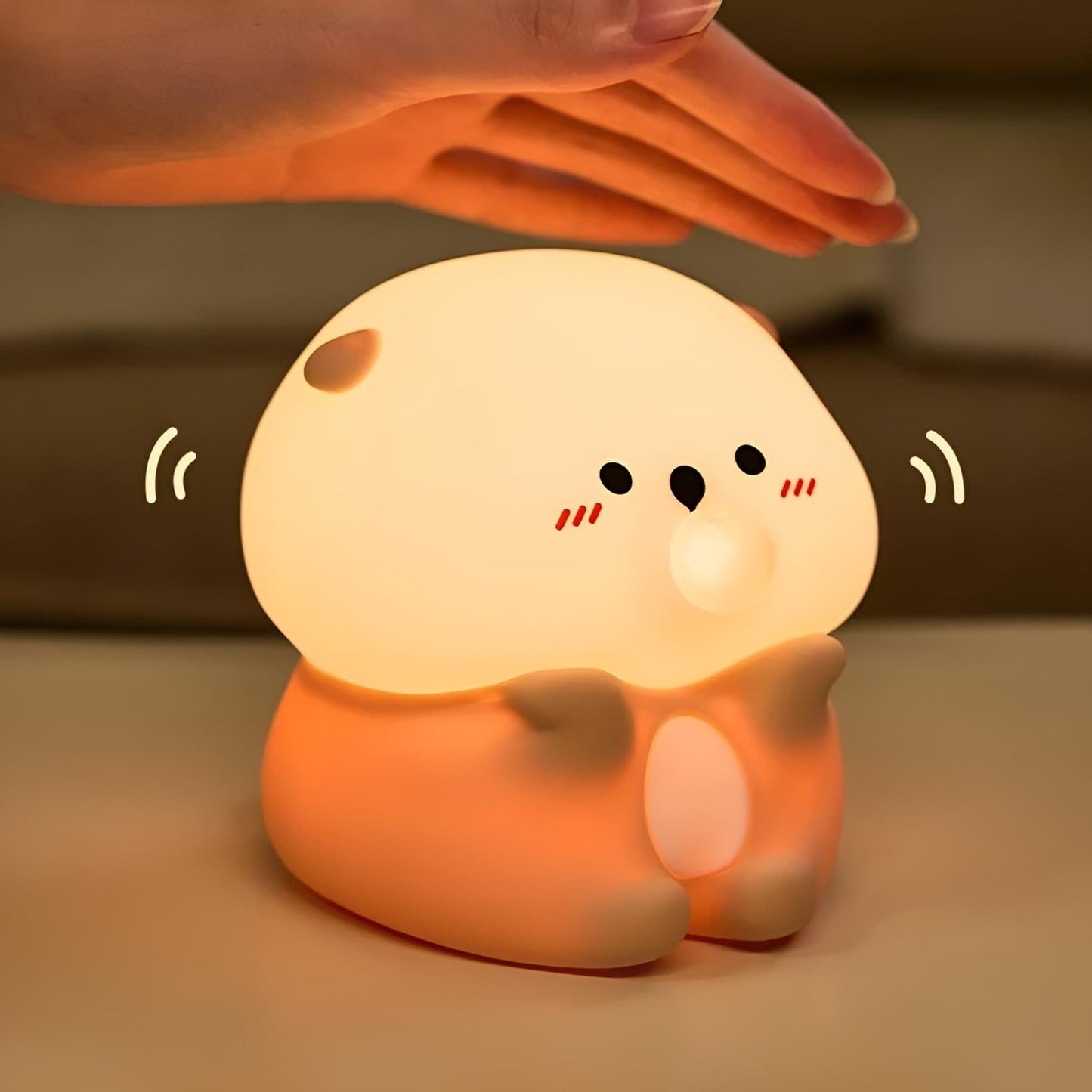 Veilleuse Loutre en Silicone LED Nomade