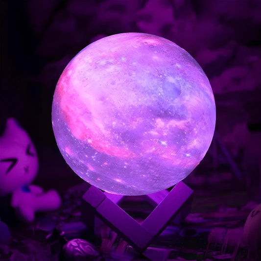 Veilleuse Lune Galaxie