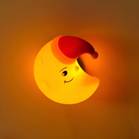 Veilleuse Murale Lune en Silicone