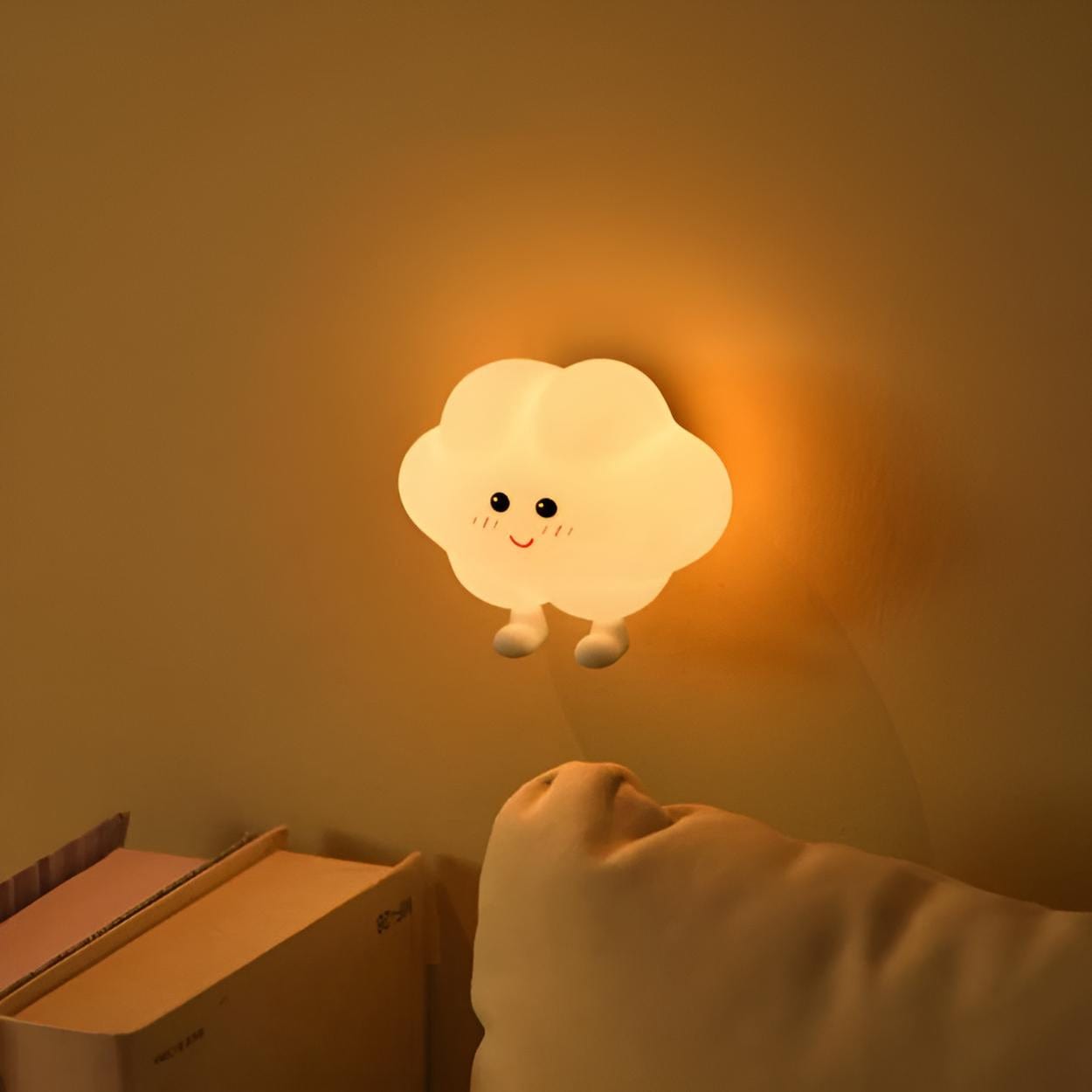 Veilleuse Murale Nuage en Silicone
