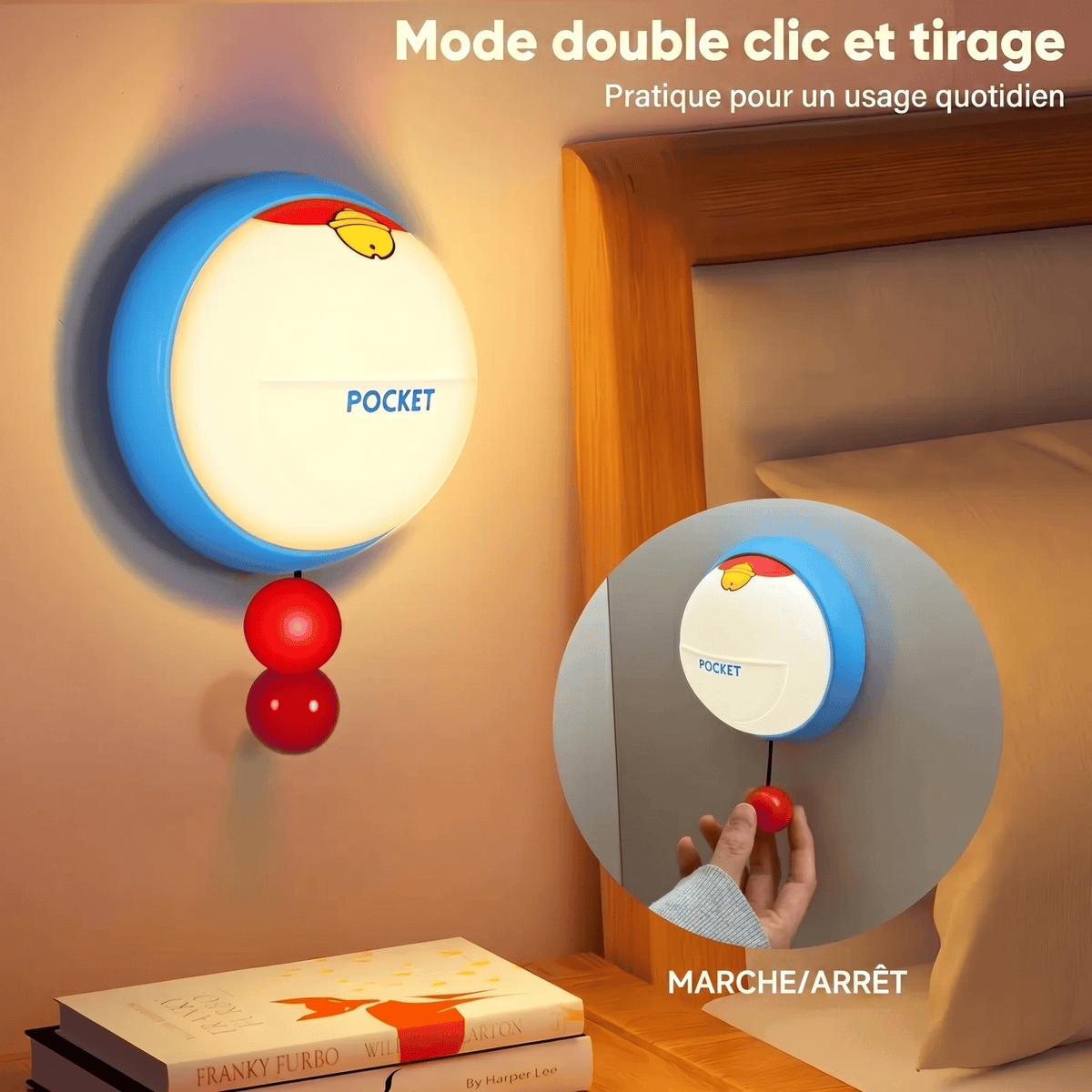 Rechargeable Silicone Wall Night Light