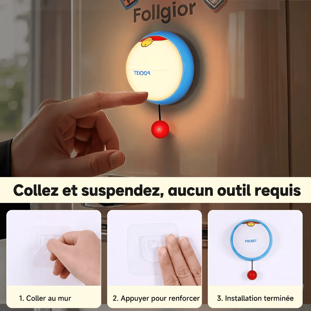 Veilleuse Murale Rechargeable en Silicone