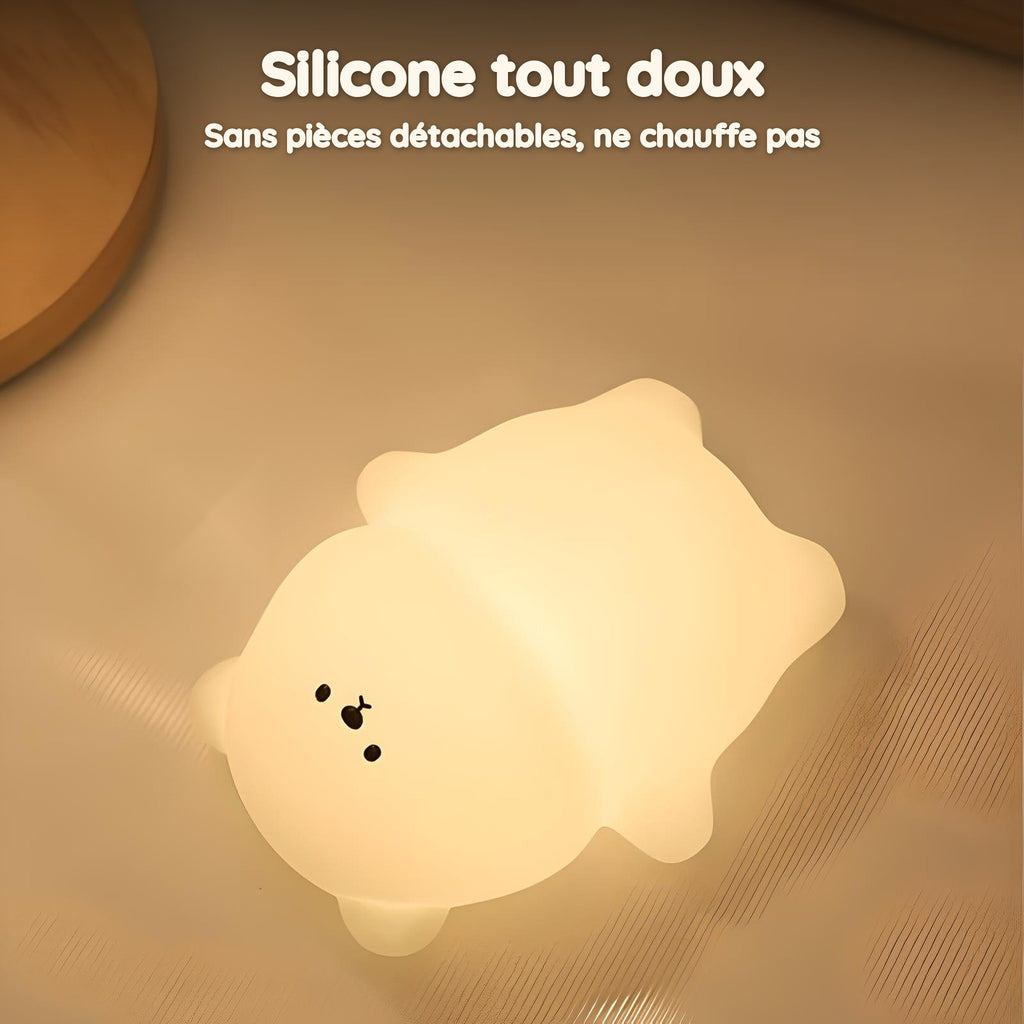 Veilleuse Ourson en Silicone – Silicone tout doux