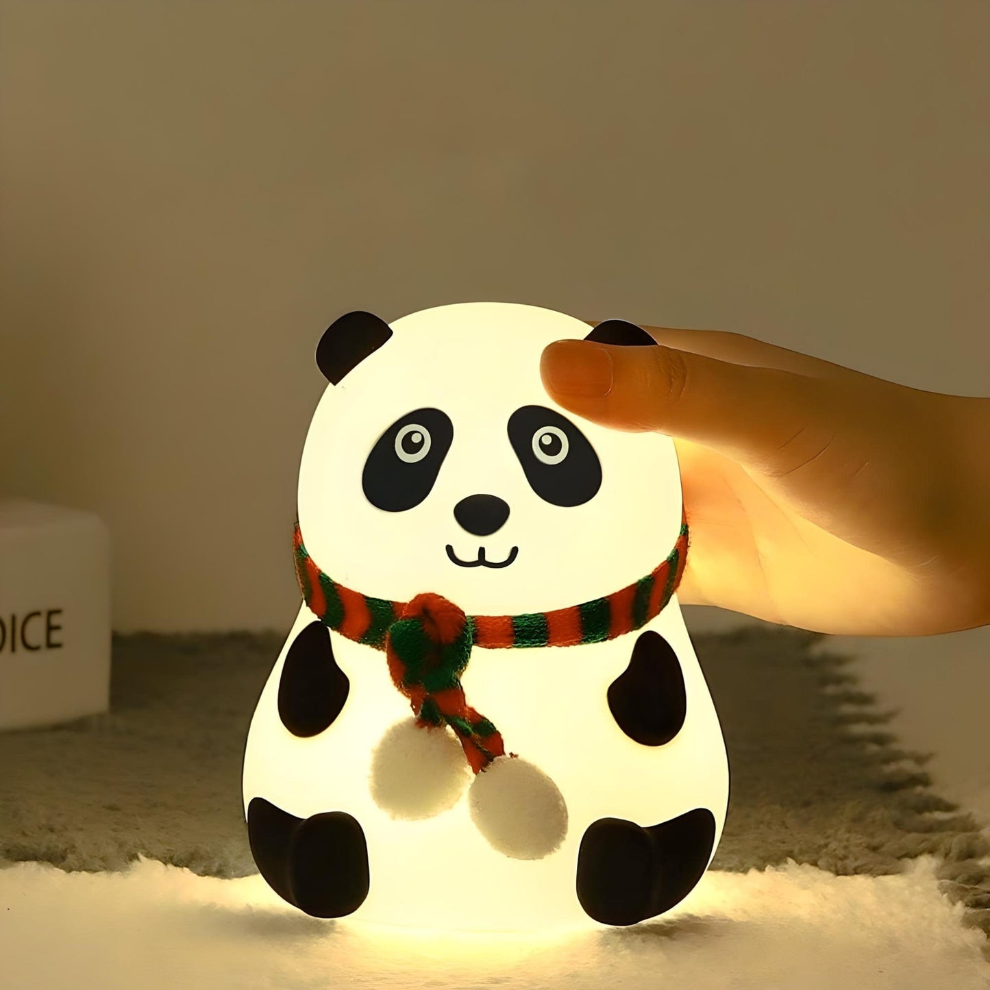 Veilleuse Panda Écharpe