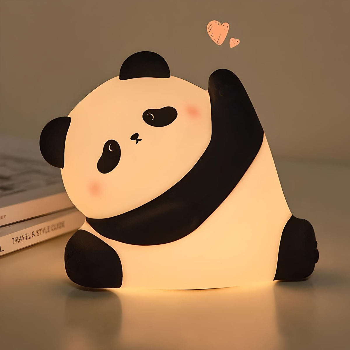 Veilleuse Panda Étirement