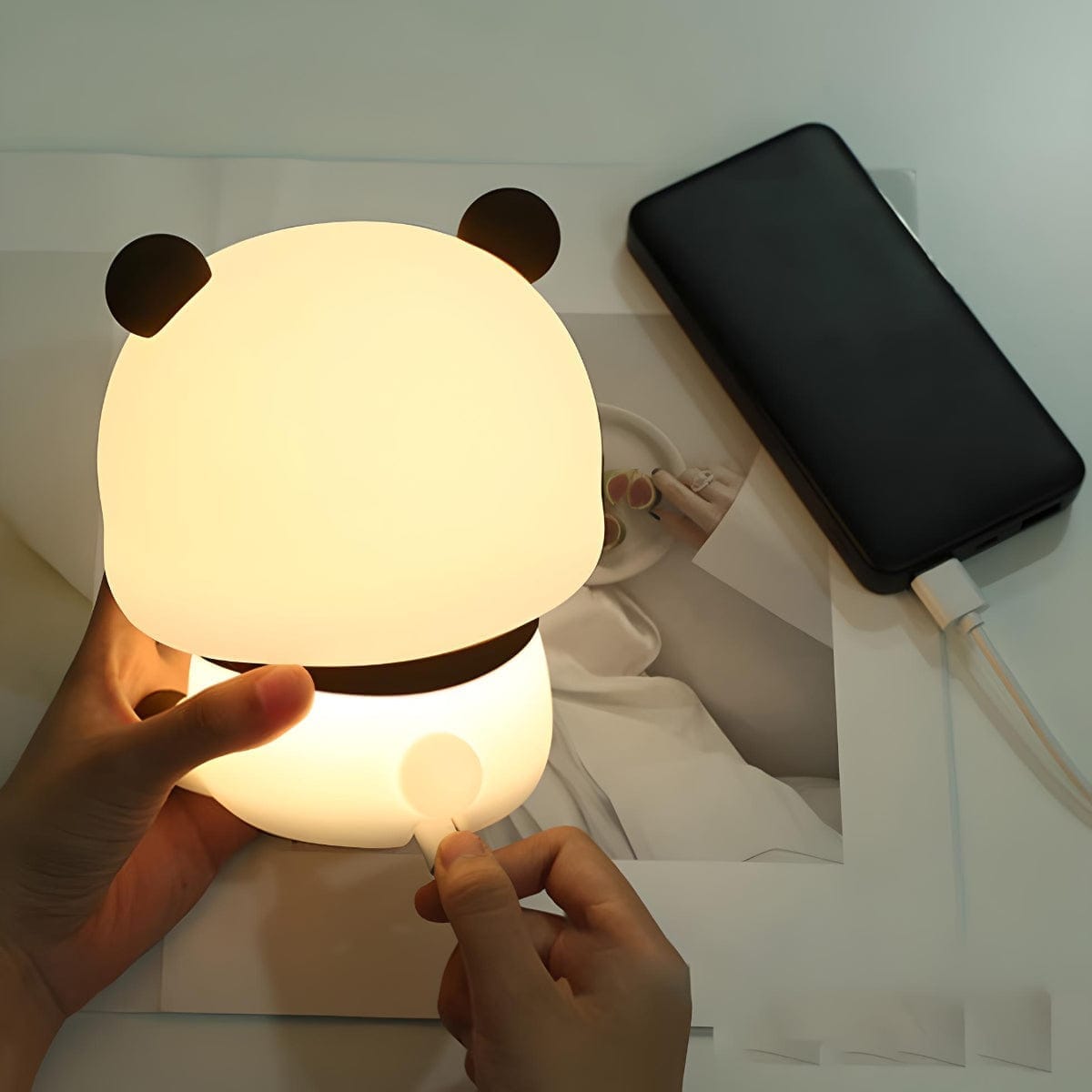 Veilleuse Panda Sans Fil