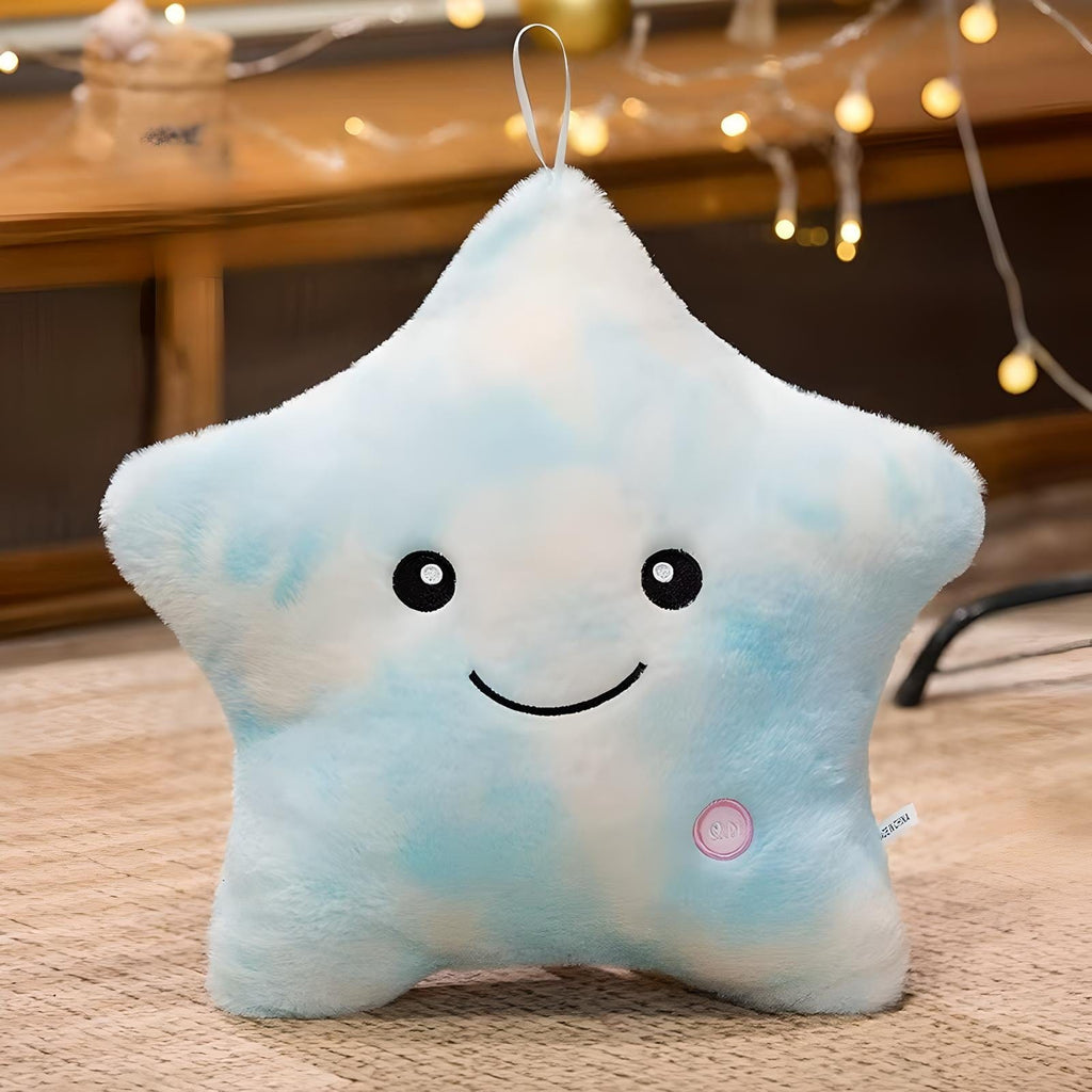 Veilleuse Peluche Étoile 24x22cm / Bleu