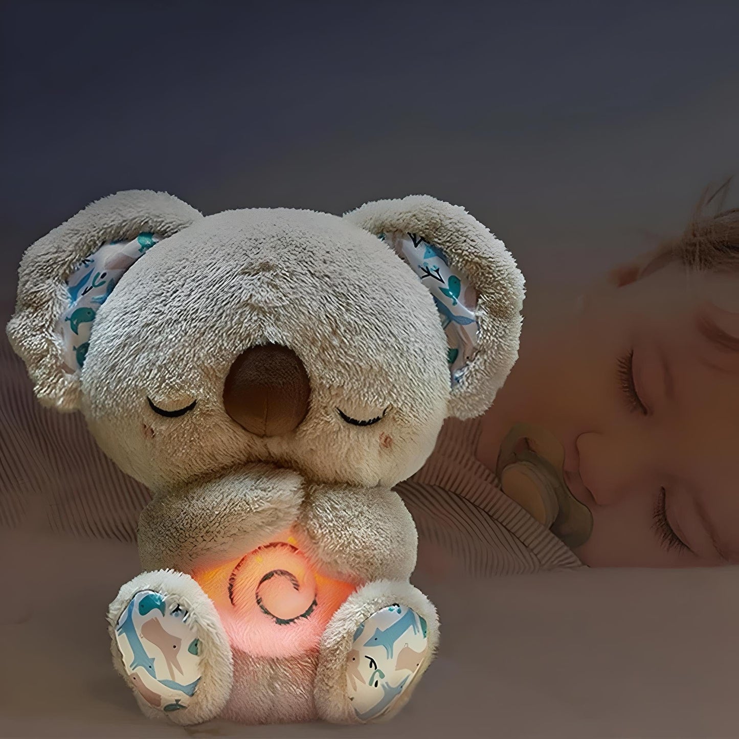 Veilleuse peluche koala pour bébé et enfant 