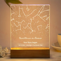 Veilleuse Personnalisée Constellation