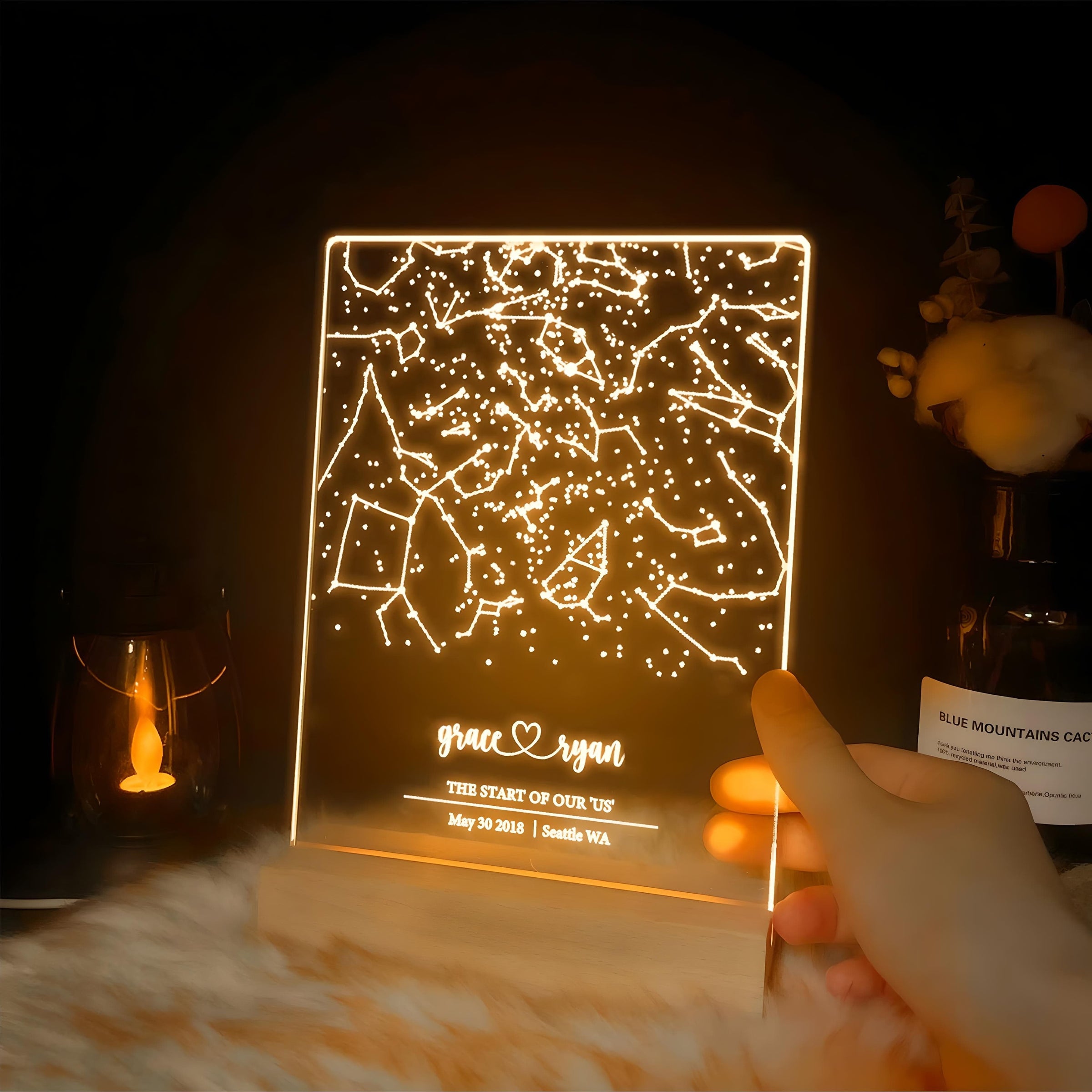 Veilleuse Personnalisée Constellation