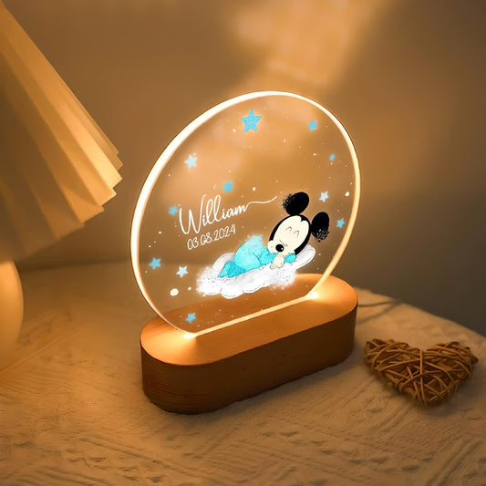 Veilleuse Personnalisée Mickey Dodo avec Prénom