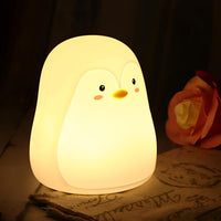 Veilleuse Pingouin en Silicone