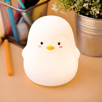 Veilleuse Pingouin en Silicone