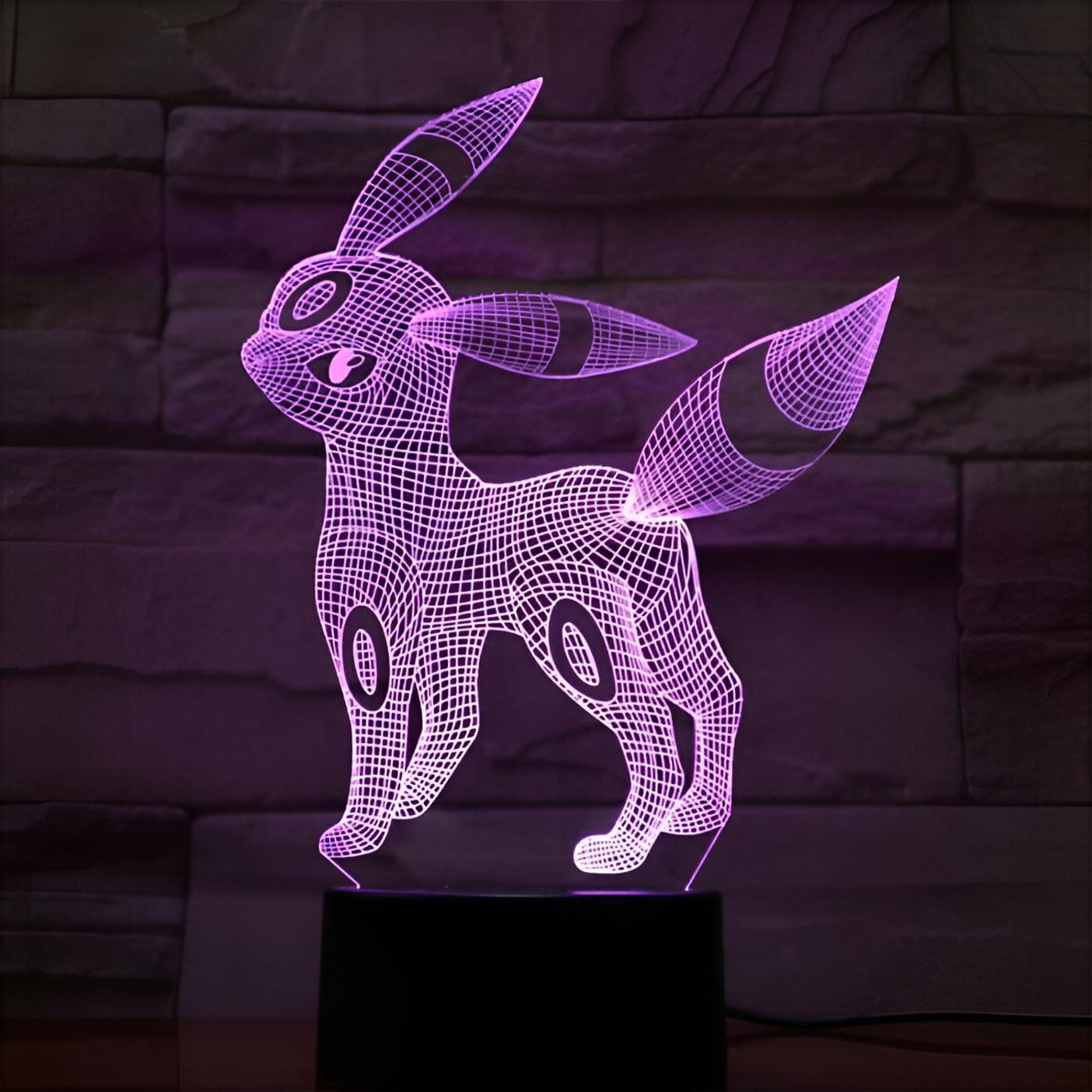 Veilleuse Pokémon Noctali 3D