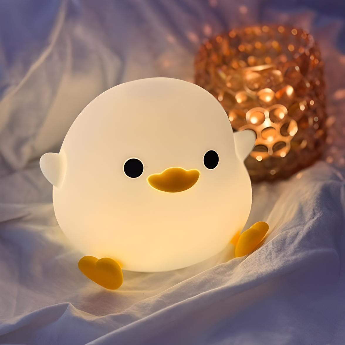 Veilleuse Poussin en Silicone