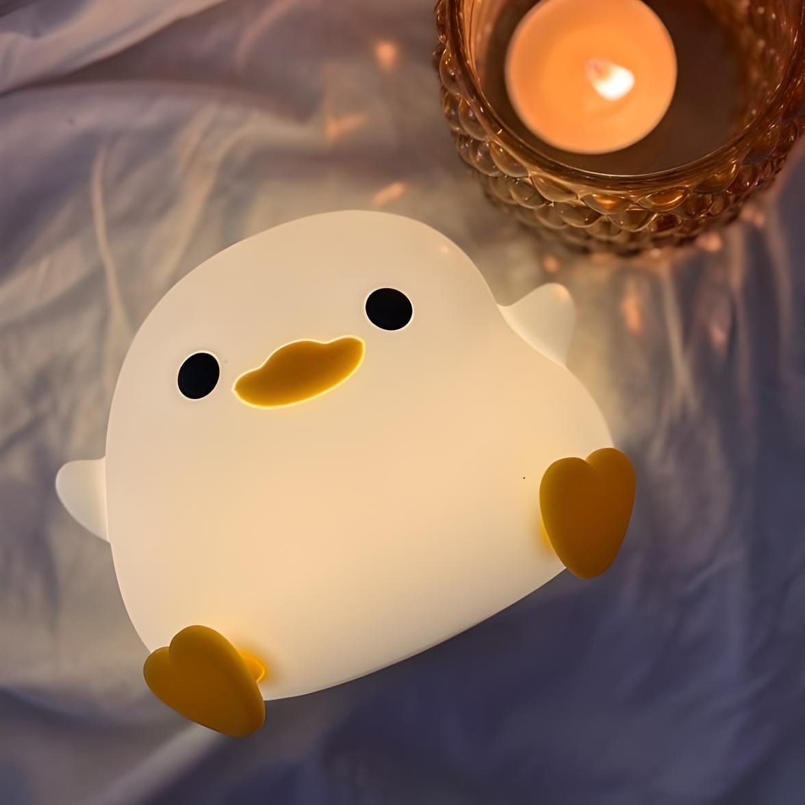 Veilleuse Poussin en Silicone