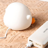 Veilleuse Poussin en Silicone