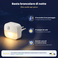 Luce Notturna da Presa con Sensore di Movimento – vantaggi e recensioni dei clienti