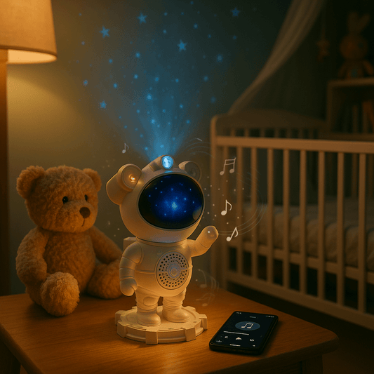 Veilleuse Projecteur Astronaute Ciel Étoilé