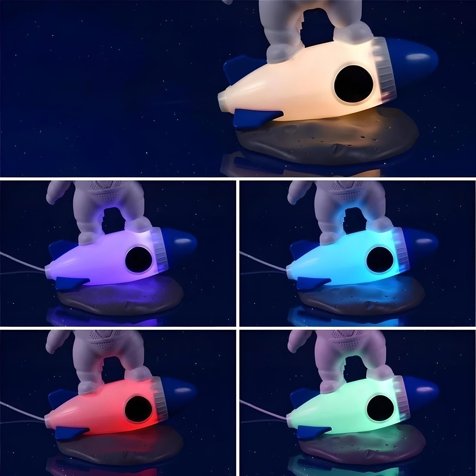 Veilleuse Projection Astronaute avec Bruit Blanc