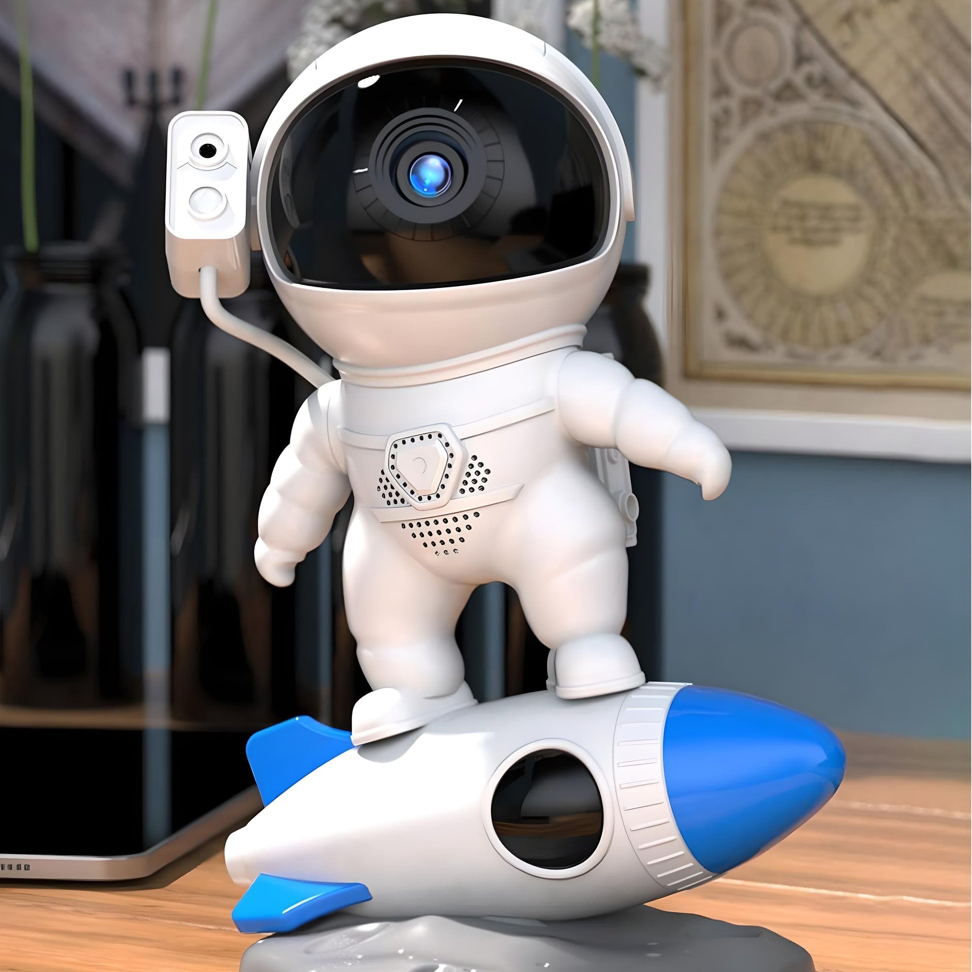 Veilleuse Projection Astronaute avec Bruit Blanc