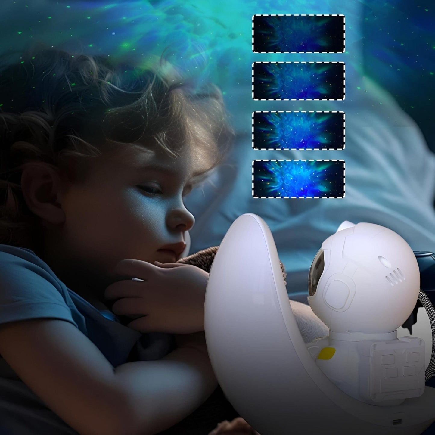 Veilleuse Projection Astronaute RGB