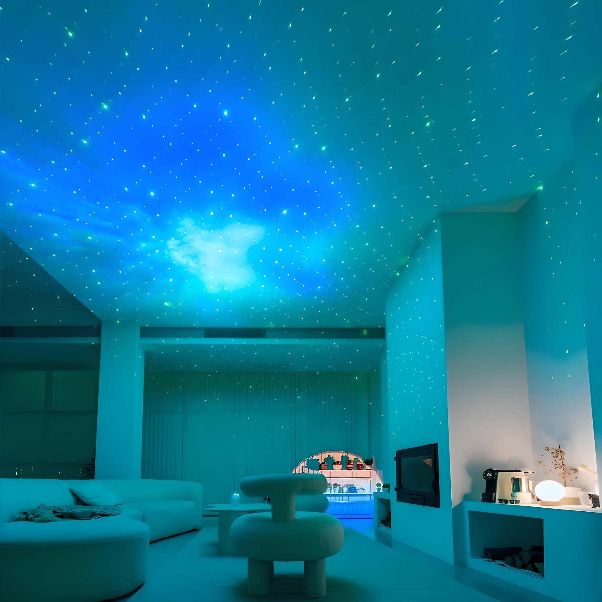 Veilleuse Projection Astronaute sur Lune