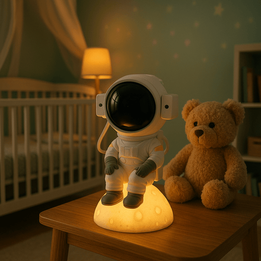 Veilleuse Projection Astronaute sur Lune
