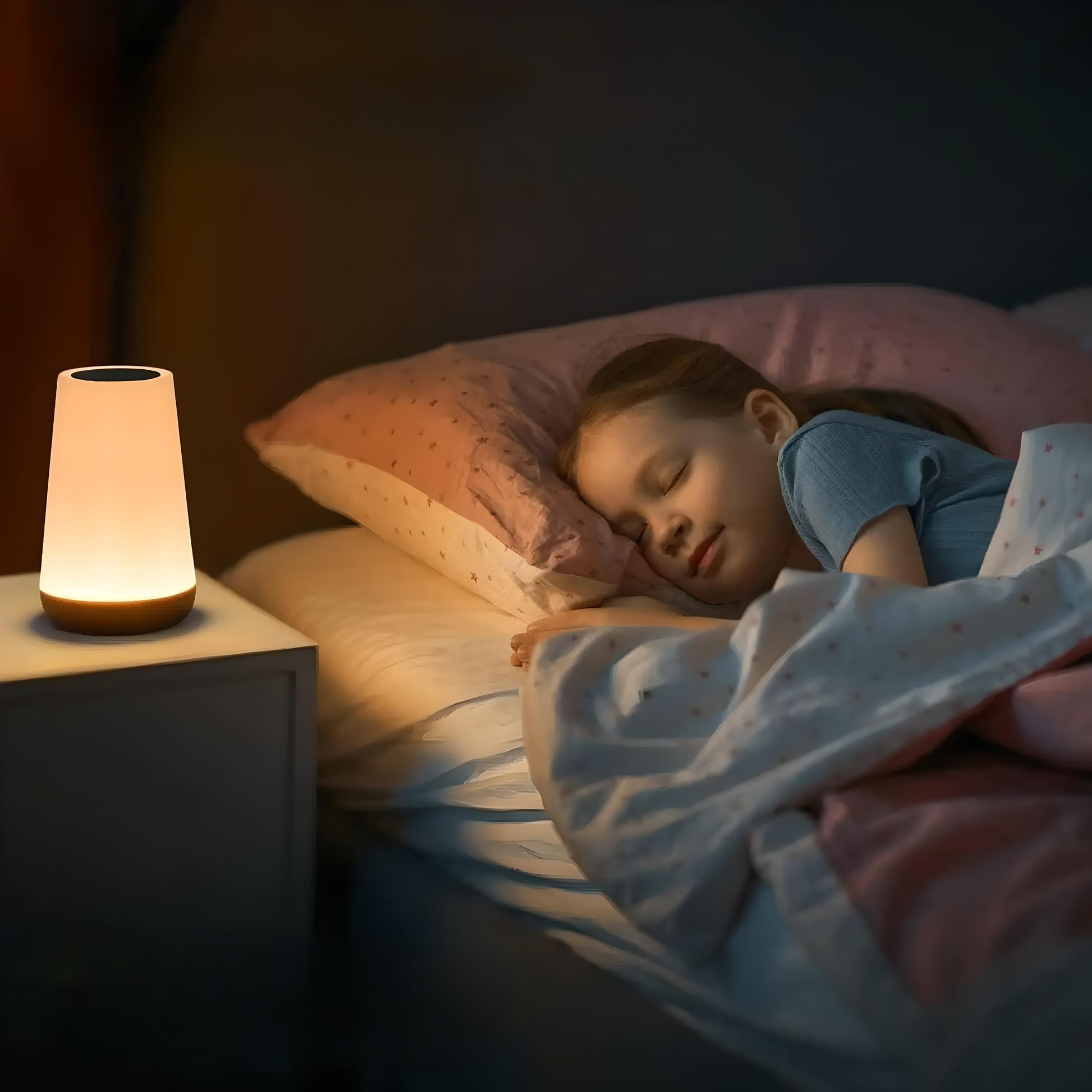 Veilleuse Rechargeable avec 13 Couleurs Changeantes