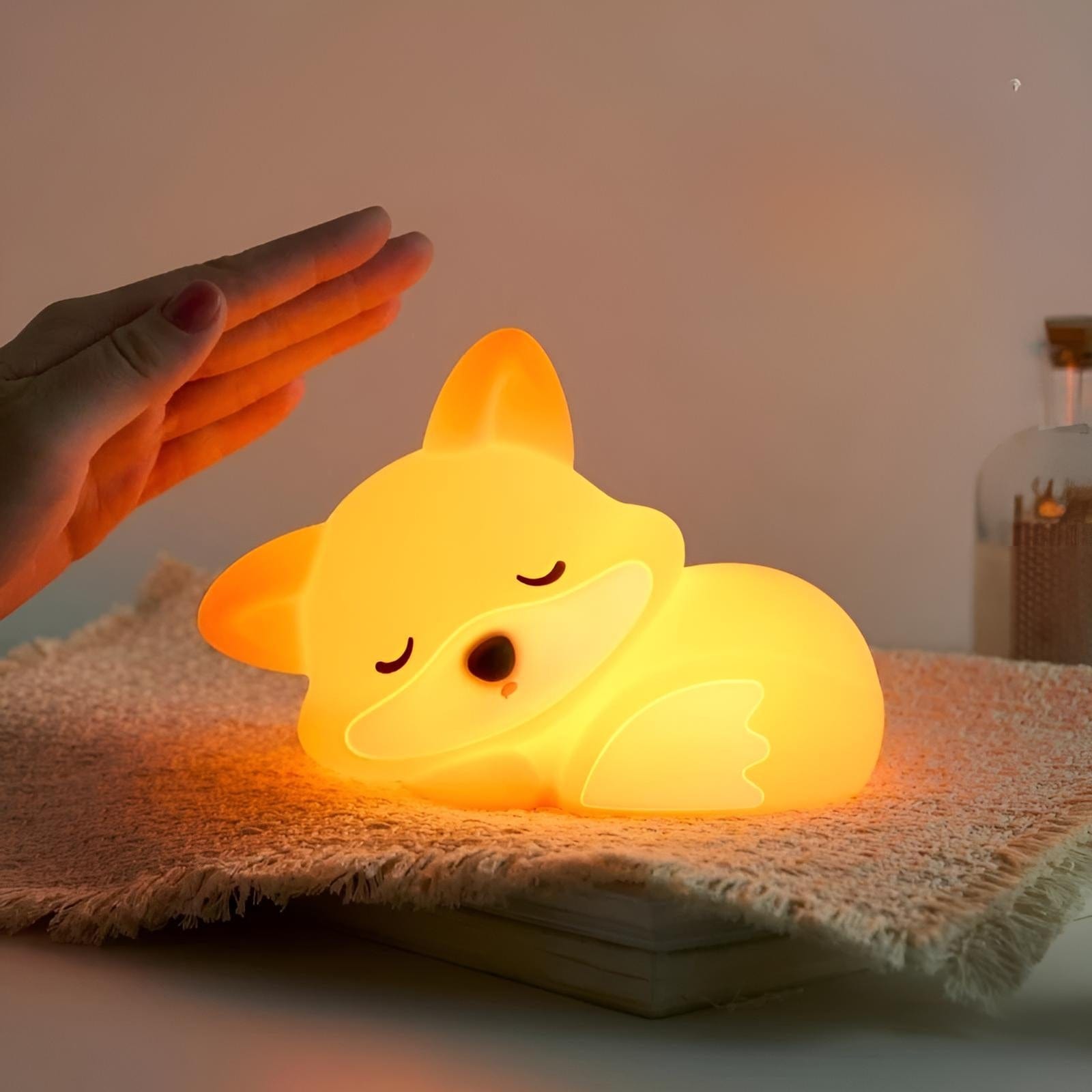 Veilleuse Renard LED pour Bébé