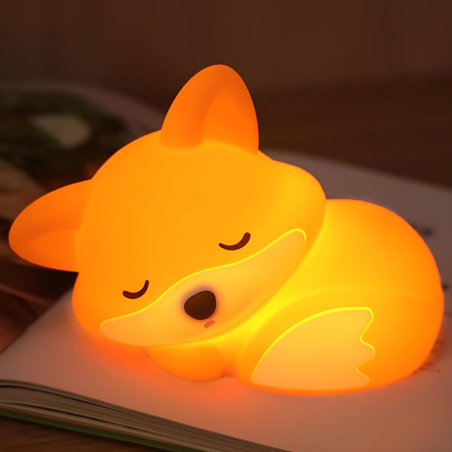 Veilleuse Renard LED pour Bébé