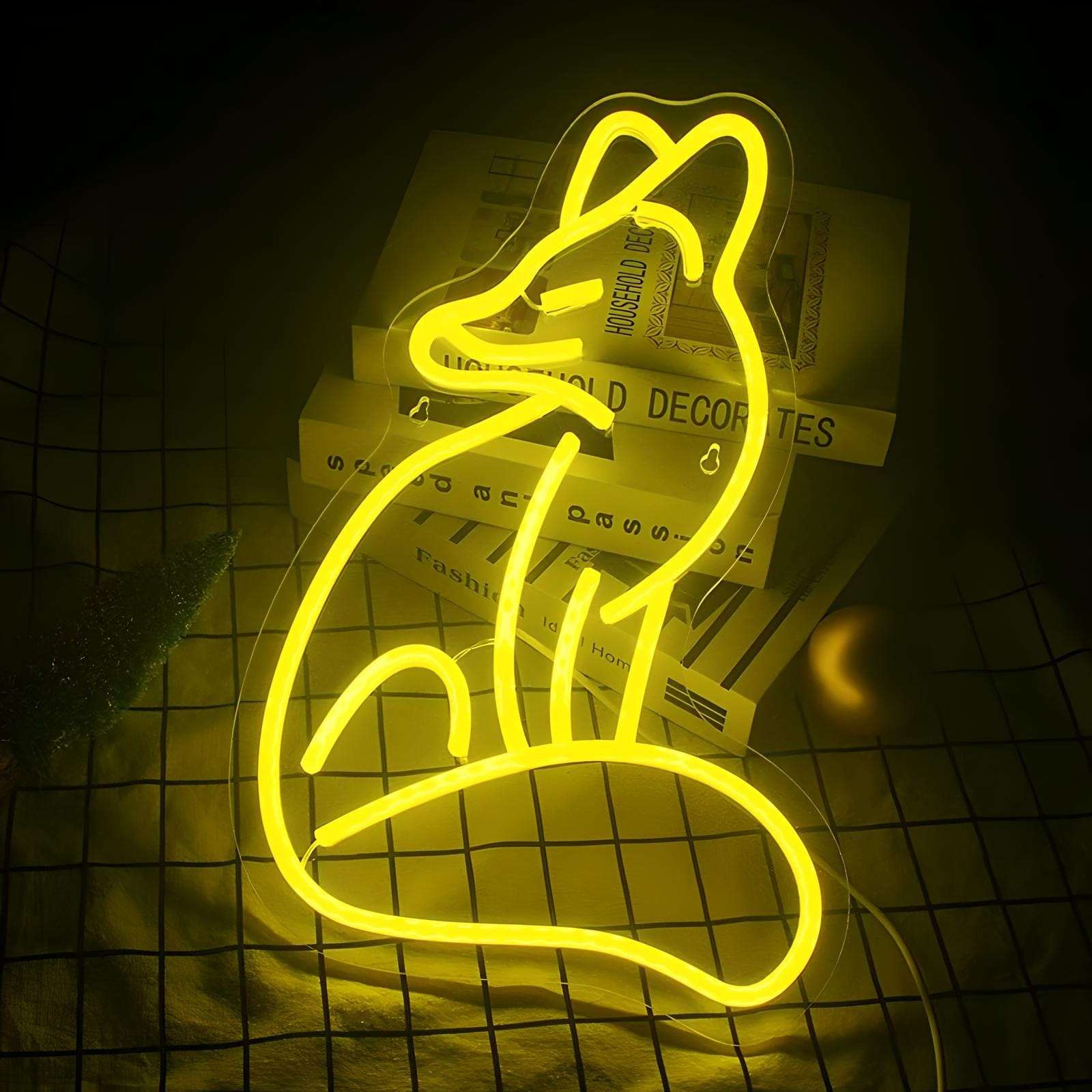 Veilleuse Renard Néon