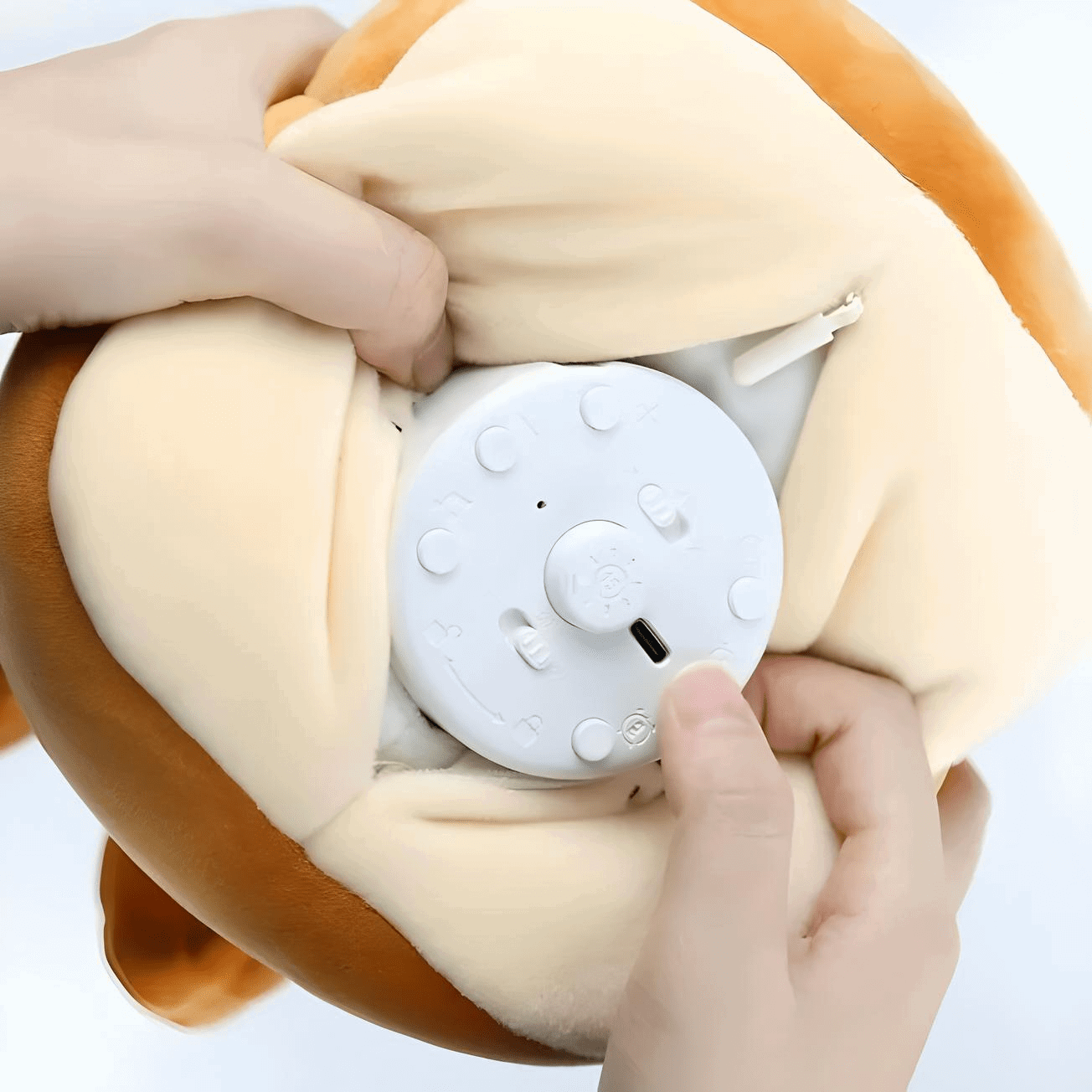 Veilleuse Réveil Peluche Toast