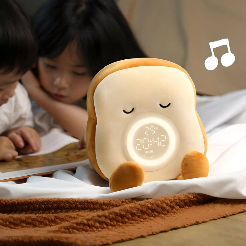 Veilleuse Réveil Peluche Toast