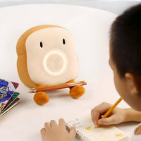 Veilleuse Réveil Peluche Tranche de Pain