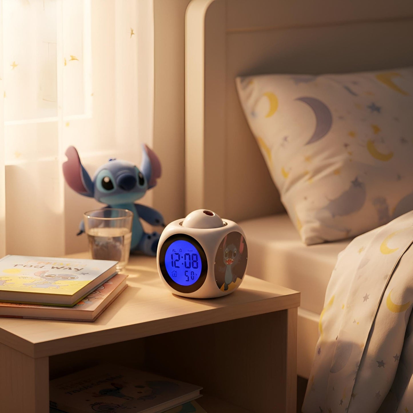 Veilleuse Réveil Stitch