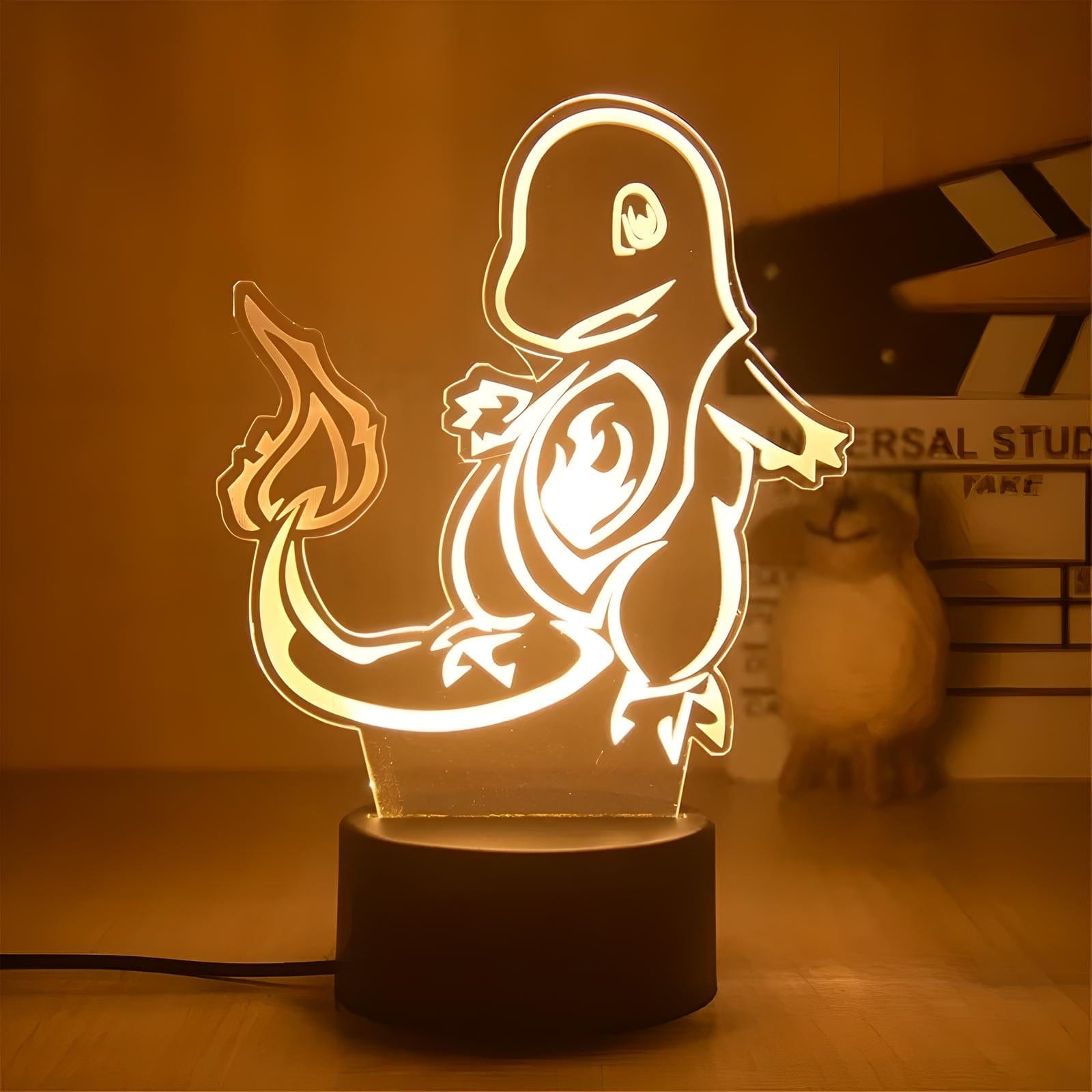Veilleuse Salamèche 3D Cartoon