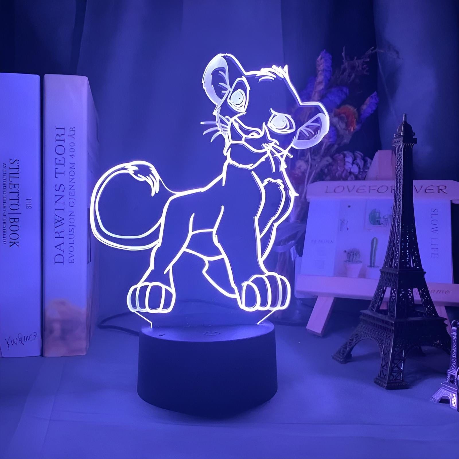 Veilleuse Simba 3D