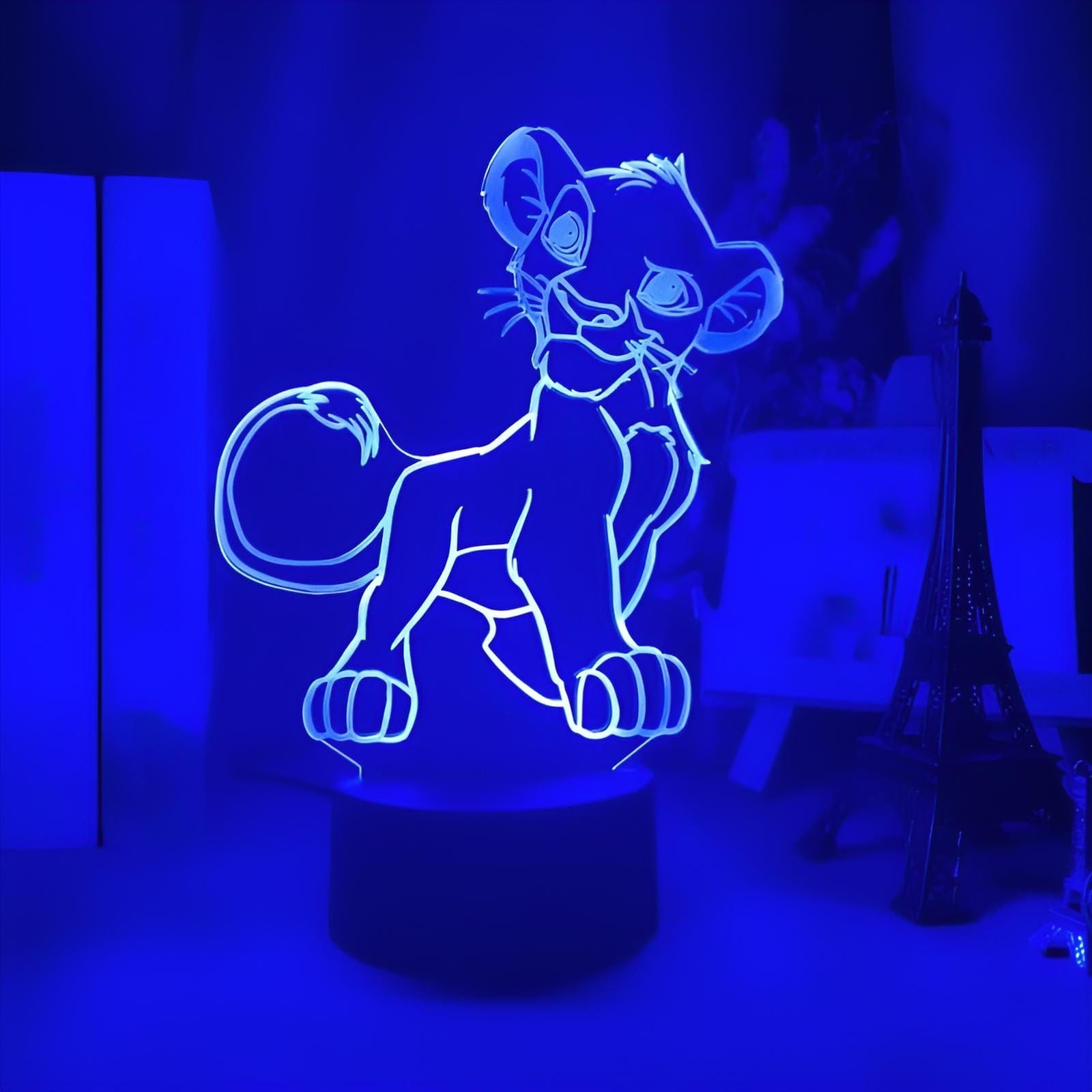 Veilleuse Simba 3D