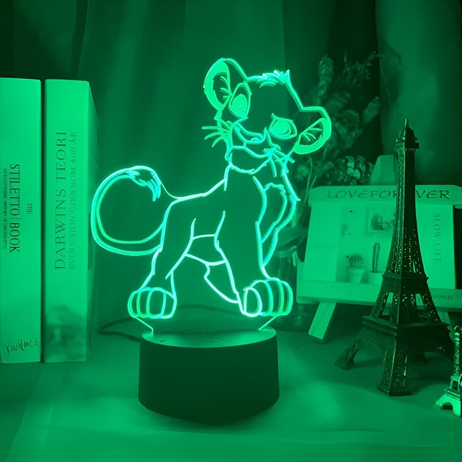Veilleuse Simba 3D